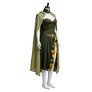 Cosplay Costume Titania TRPG Dress Cloak Set Renaissance Green Women Halloween Carnival Party Outfits