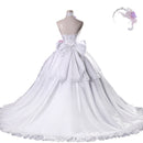 Cosplay Costume Tokisaki Kurumi Date a Live Wedding Dress White Women Halloween Carnival Party Outfit