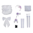 Cosplay Costume Tokisaki Kurumi Date a Live Wedding Dress White Women Halloween Carnival Party Outfit