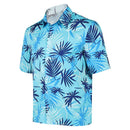 Cosplay Costume Tommy GTA: Vice City Hawaii vintage Floral shirt Blue Men Halloween Carnival Party Outfits