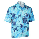 Cosplay Costume Tommy GTA: Vice City Hawaii vintage Floral shirt Blue Men Halloween Carnival Party Outfits