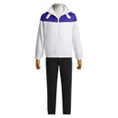Cosplay Costume Toshiro Kamiya Fool Night Hoodie Pants White Men Halloween Carnival Party Outfits