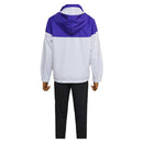 Cosplay Costume Toshiro Kamiya Fool Night Hoodie Pants White Men Halloween Carnival Party Outfits
