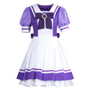 Cosplay Costume Tracen Academy Uniform Dress Purple Women Halloween Carnival Party Outfits