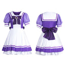 Cosplay Costume Tracen Academy Uniform Dress Purple Women Halloween Carnival Party Outfits