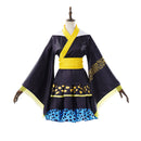 Cosplay Costume Trafalgar D. Water Law One Piece Genderbend Kimono Dress Navy Blue Women Halloween Carnival Party Outfit
