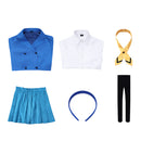 Cosplay Costume Umi Ryuuzaki Fuu Hououji Magic Knight Rayearth School Uniform Women Halloween Carnival Party Outfits