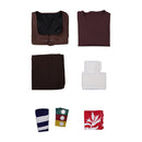 Cosplay Costume Usopp One Piece Season 2 Vest Pants Set Brown Men Halloween Carnival Party Outfits