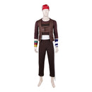 Cosplay Costume Usopp One Piece Season 2 Vest Pants Set Brown Men Halloween Carnival Party Outfits