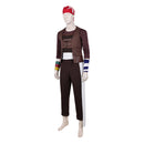 Cosplay Costume Usopp One Piece Season 2 Vest Pants Set Brown Men Halloween Carnival Party Outfits