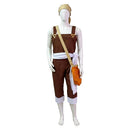 Cosplay Costume Usopp Season 2 Classic Overall Cloak Set Brown Men Halloween Carnival Party Outfits