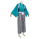 Cosplay Costume Usopp Wano Arc Kimono Fullset Green Men Halloween Carnival Party Outfits