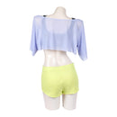 Cosplay Costume Uta OP Heroines Tunic Top Pants Casual Grey Women Halloween Carnival Party Outfits