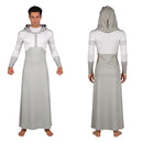 Cosplay Costume Viltrumite Council Invincible Season 4 White Robe Set Budget Friendly Men Halloween Carnival Party Outfits