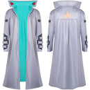 Cosplay Costume Weak Kingsley Cyberpunk: Edgerunners Season 2 (2026) Coat Blue Men Halloween Carnival Party Outfits