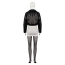 Cosplay Costume Yamada Smoking Behind the Supermarket with You Fullset Black Women Halloween Carnival Party Outfits