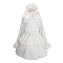 Cosplay Costume Youny Sua Alien Stage Dress White Women Halloween Carnival Party Outfits