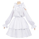 Cosplay Costume Youny Sua Alien Stage Fullset Dress Ver 2 White Women Halloween Carnival Party Outfits
