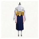 Cosplay Costume Yuna FF X Kimono Set White Women Halloween Carnival Party Outfits