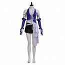 Cosplay Costume Yuna FF X2 1000 Words Stage Dress Purple Women Halloween Carnival Party Outfits