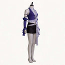 Cosplay Costume Yuna FF X2 1000 Words Stage Dress Purple Women Halloween Carnival Party Outfits