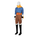 Cosplay Costume Yuru Daemons of the Shadow Realm Fullset Dress Orange Women Halloween Carnival Party Outfits