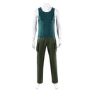 Cosplay Costume Zorro Season 2 Coat Shirt Pants Set Blue Men Halloween Carnival Party Outfits