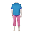Cosplay Costume Zorro Season 2 Top Pants Blue Men Halloween Carnival Party Outfits