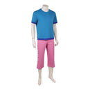 Cosplay Costume Zorro Season 2 Top Pants Blue Men Halloween Carnival Party Outfits