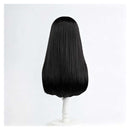 Cosplay Wig Imoko Chainsmoker Cat High Temperture Resistance Hair Black Halloween Carnival Party Accessories