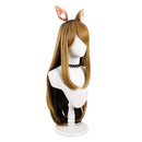 Cosplay Wig Kaoruko Nishi Kansei Neko Chainsmoker Cat (2026) High Temperture Resistance Hair Brown Halloween Carnival Party Accessories