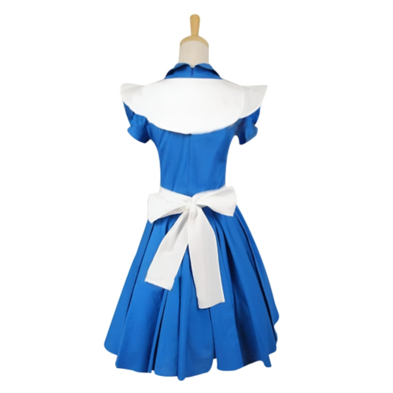Cossky Costumes Alice Blue Dress Outfits Halloween Carnival Suit Cosplay Costume