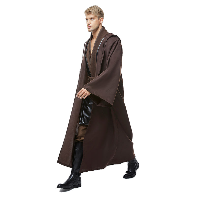 Cossky Costumes Anakin Skywalker Jedi Robe Costume Outfit Full Set Halloween Cosplay Costume