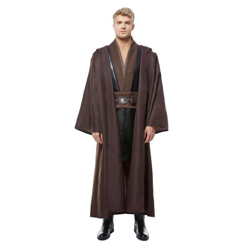 Cossky Costumes Anakin Skywalker Jedi Robe Costume Outfit Full Set Halloween Cosplay Costume