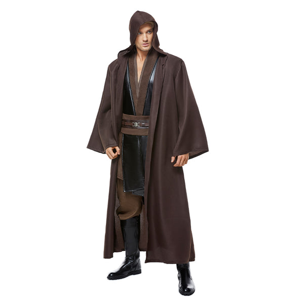 Cossky Costumes Anakin Skywalker Jedi Robe Costume Outfit Full Set Halloween Cosplay Costume