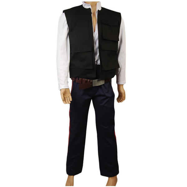 Cossky Costumes Costume(Male) / M ANH A New Hope Han Solo Vest Shirt Pants Cosplay Costume