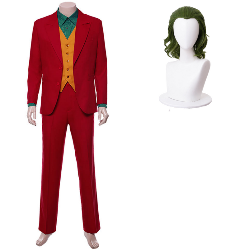 Joker 2019 Joaquin Phoenix Arthur Fleck Joker Cosplay Costume