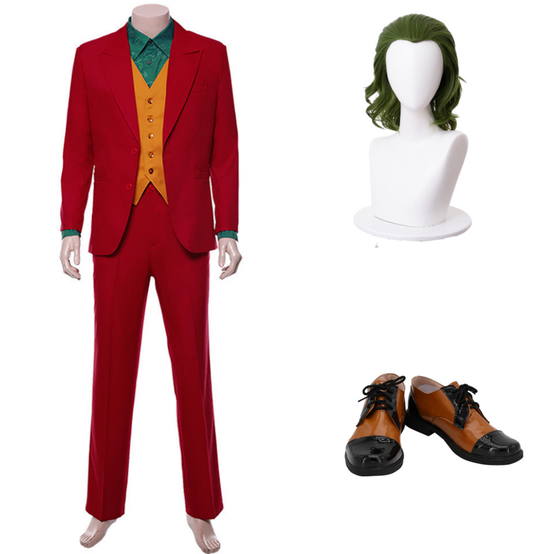 Joker 2019 Joaquin Phoenix Arthur Fleck Joker Cosplay Costume