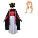 Cossky Costumes Costume + Wig / S Douma Infinity Castle Outfits Fan Wig Full Set Costume Cosplay
