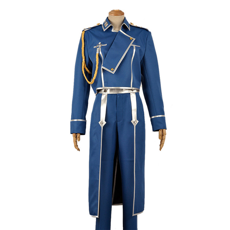 Cossky Costumes FullMetal Alchemist Cosplay Roy Mustang Uniform Cosplay Costume