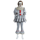 Cossky Costumes IT Pennywise The Clown Outfit Suit Halloween Cosplay Costume for Males Females