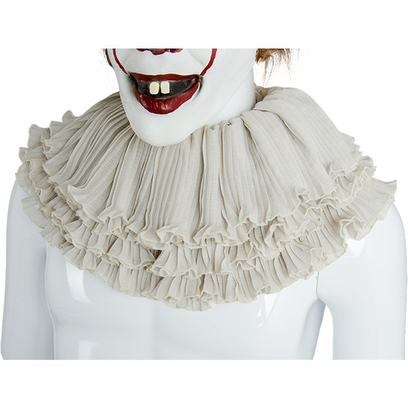 Cossky Costumes IT Pennywise The Clown Outfit Suit Halloween Cosplay Costume for Males Females