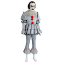 Cossky Costumes IT Pennywise The Clown Outfit Suit Halloween Cosplay Costume for Males Females