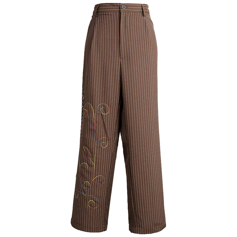 Cossky Costumes Johnny Depp Jacket Pants Tie 6 pcs Mad Hatter Outfits Cosplay Costume Halloween Suit