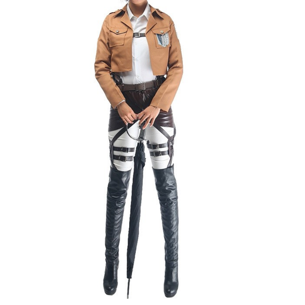 Cossky Costumes Levi Ackerman Rivaille Scouting Legion Uniform Cosplay Costume