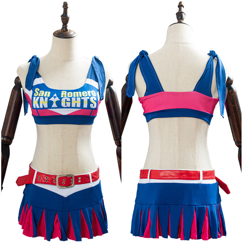 Cossky Costumes Lollipop Chainsaw Juliet Starling Cosplay Costume