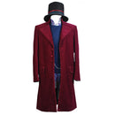 Cossky Costumes Male / Costume / S Charlie and the Chocolate Factory Willy Wonka Outfit Cosplay Costume