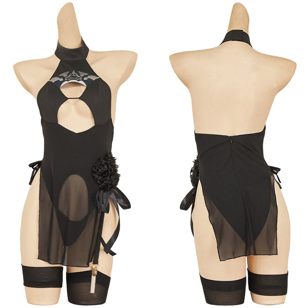 Cossky Costumes NieR: Automata 2B Women Carnival Halloween Cosplay Costume