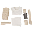 Cossky Costumes Padme Amidala Kids Children Cosplay Costume White Outfits Halloween Carnival Suit