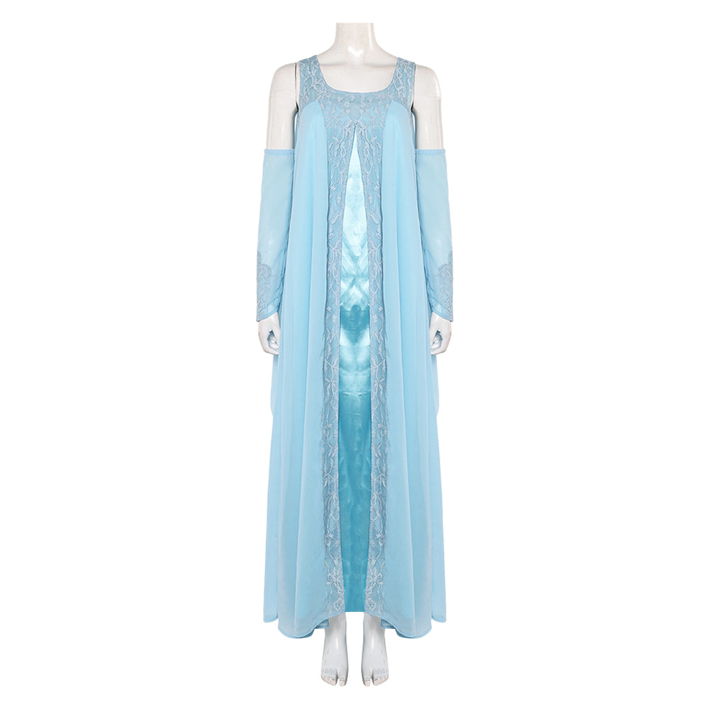 Padme Amidala Women Blue Carnival Halloween Cosplay Costume
